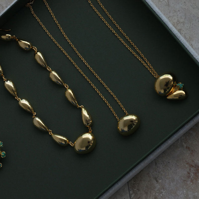 Maxi Ursula Chunky Sculptural Necklace