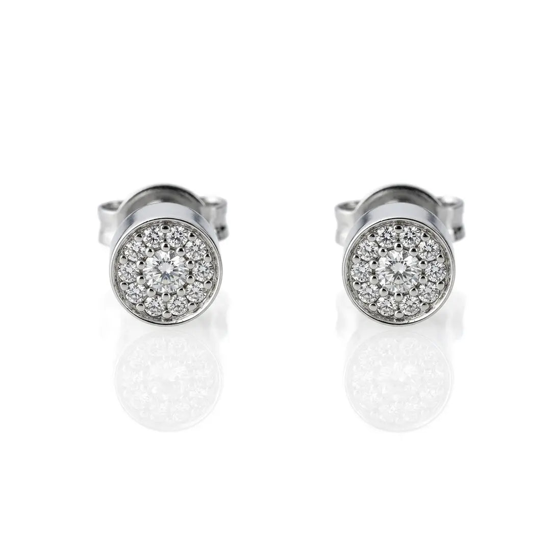 Chili 18k Gold Diamond Studs