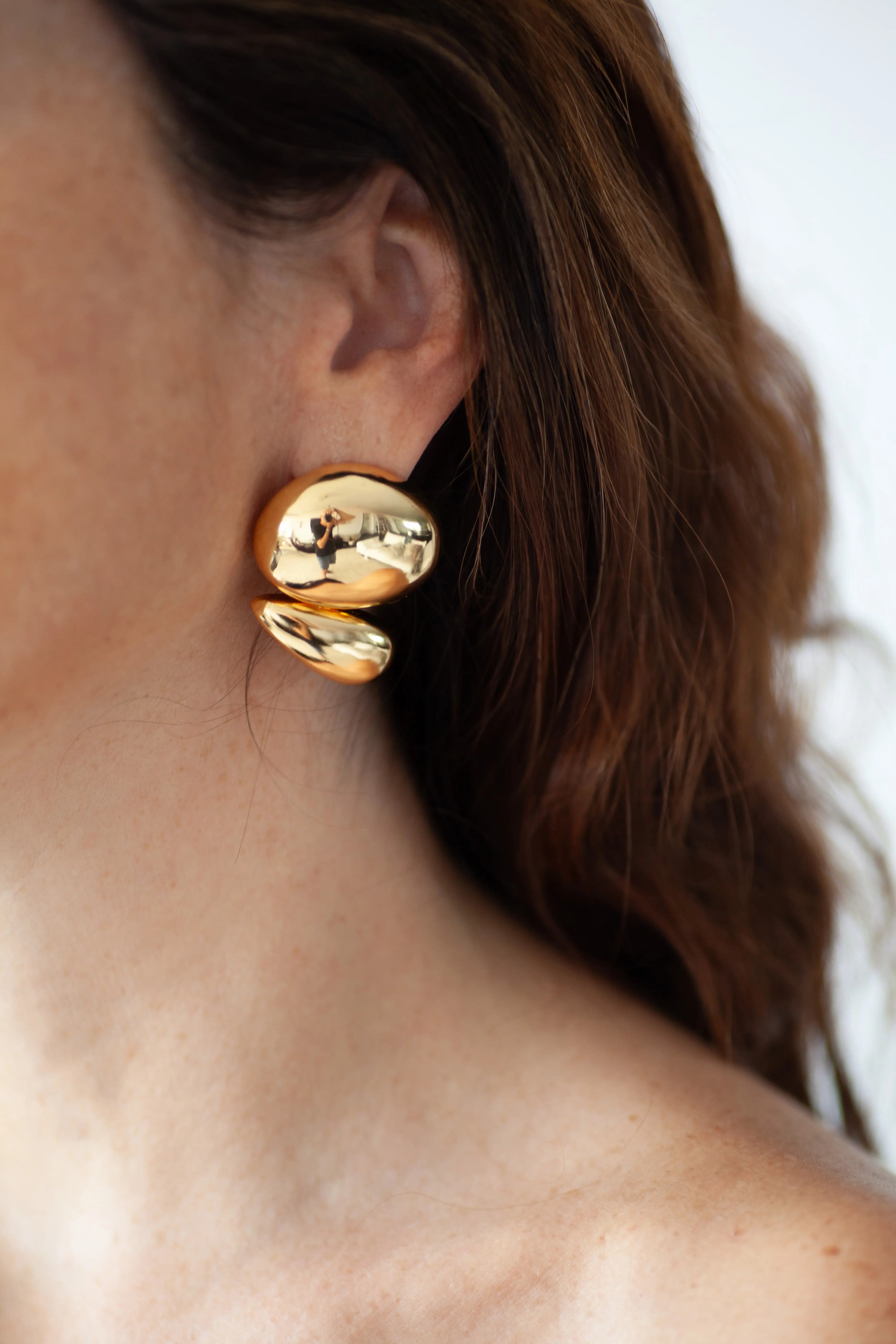 Arcadio Sculptural Chunky Earrings