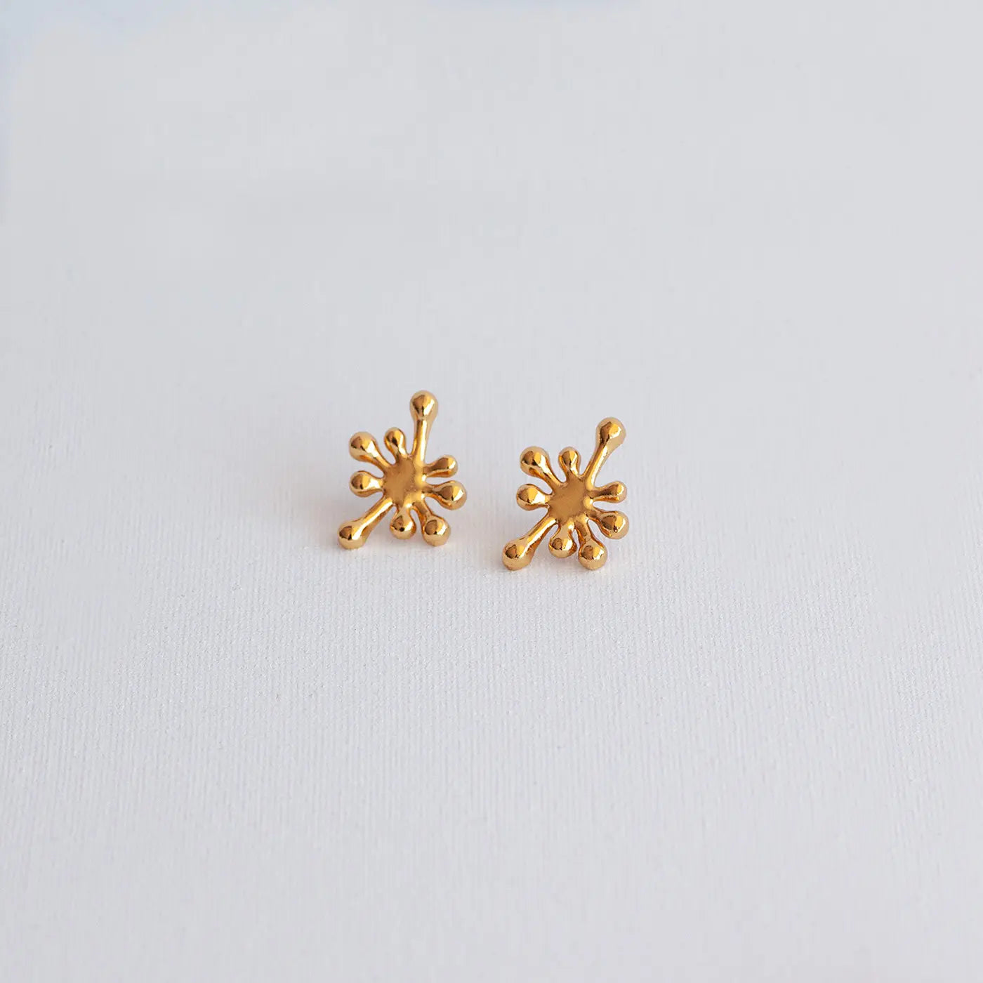 Aureliana Gold Sculptural Stud Earrings