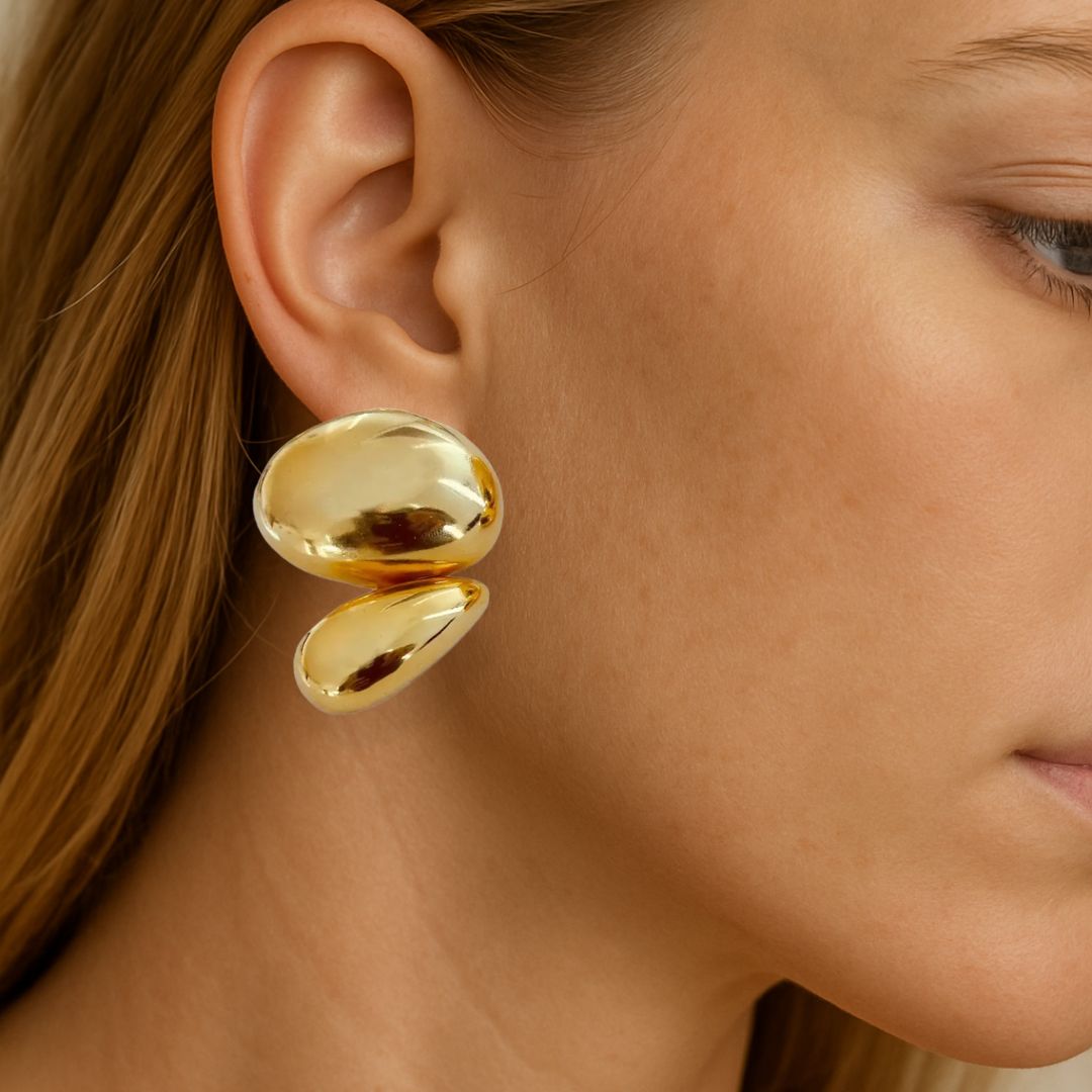 Arcadio Sculptural Chunky Earrings