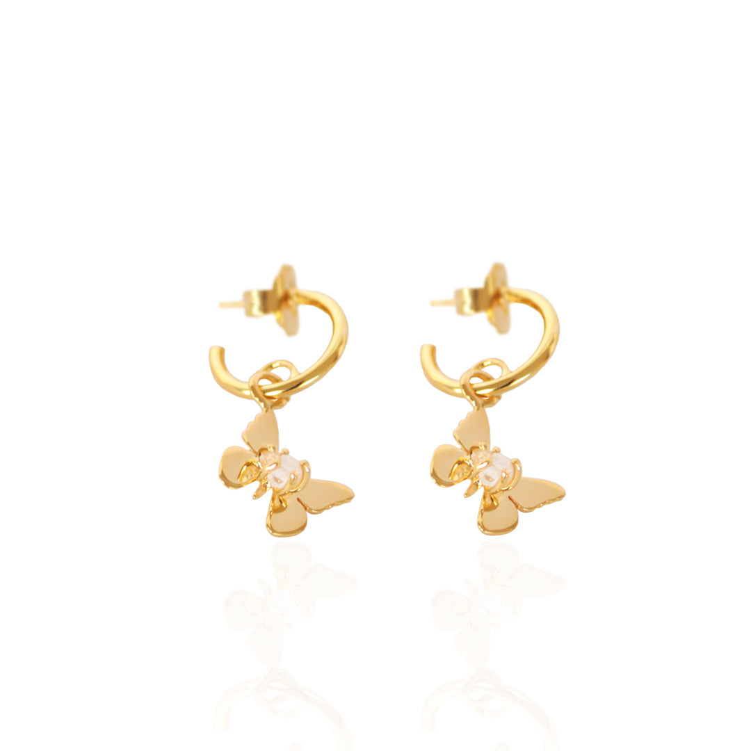 Aros Mini Mariposa Fermina