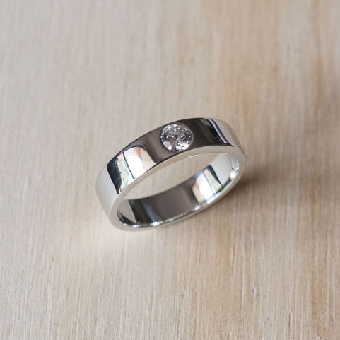 Roma Diamond Wedding Ring