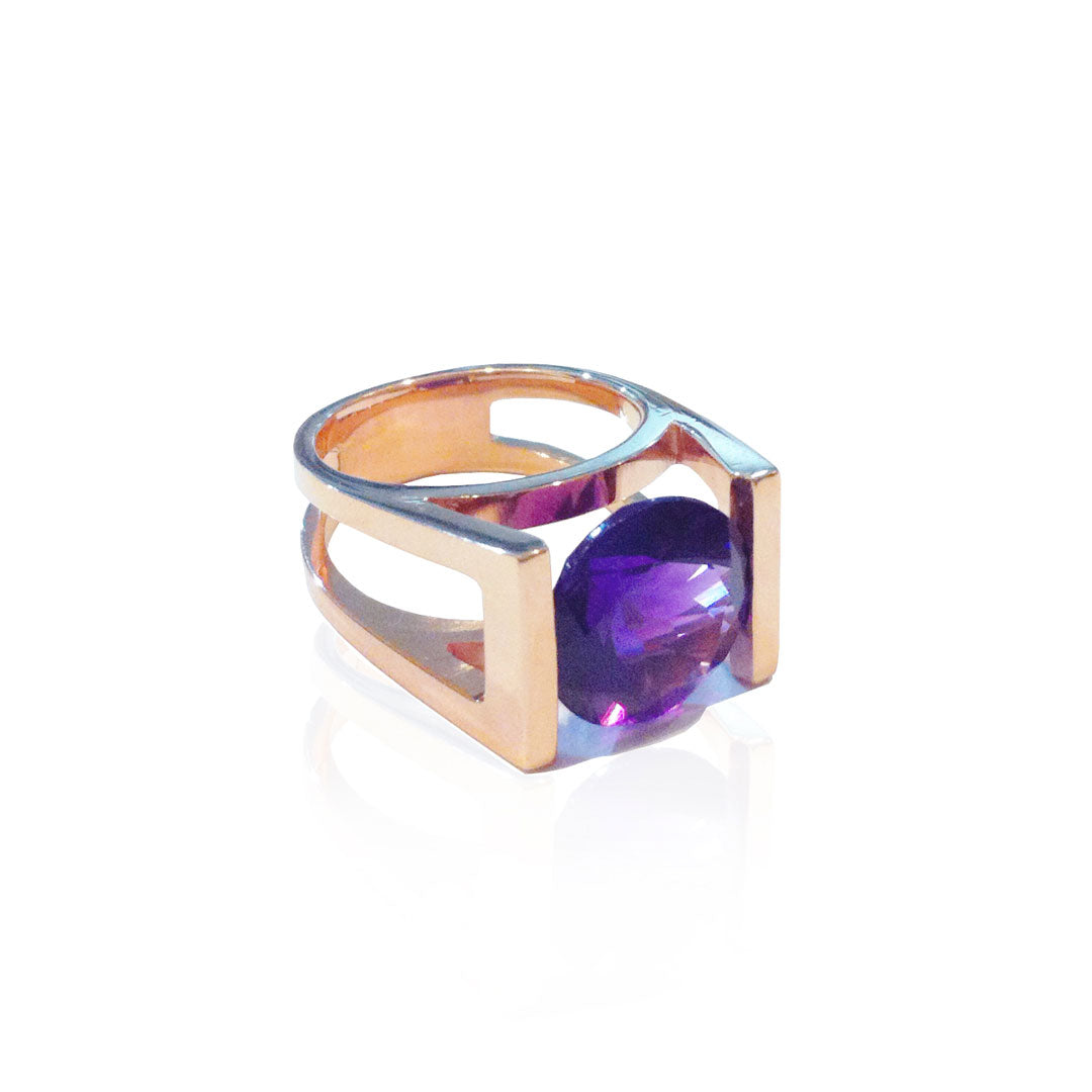 Barcelona Amethyst Ring