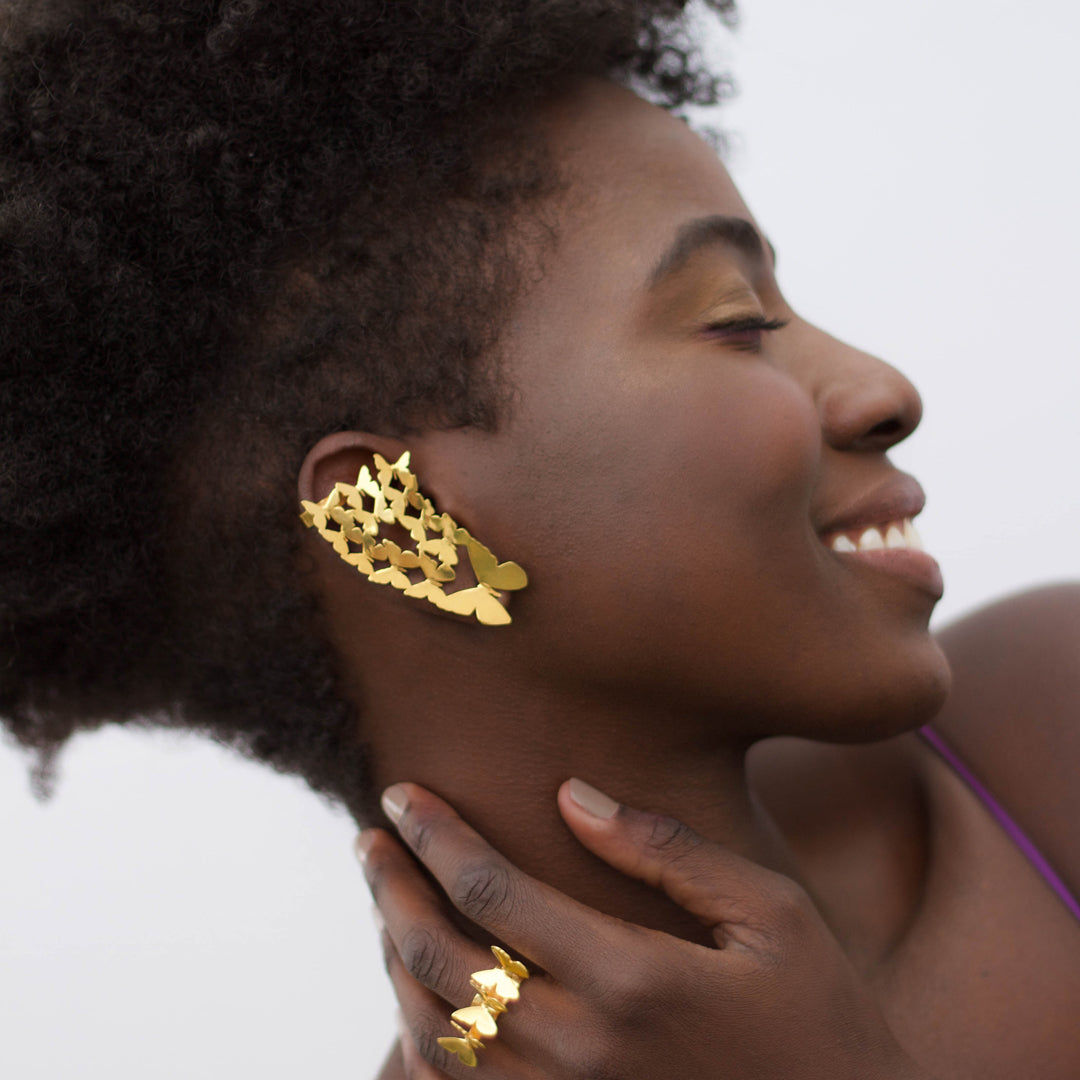 Thousand Butterflies Ear Cuff