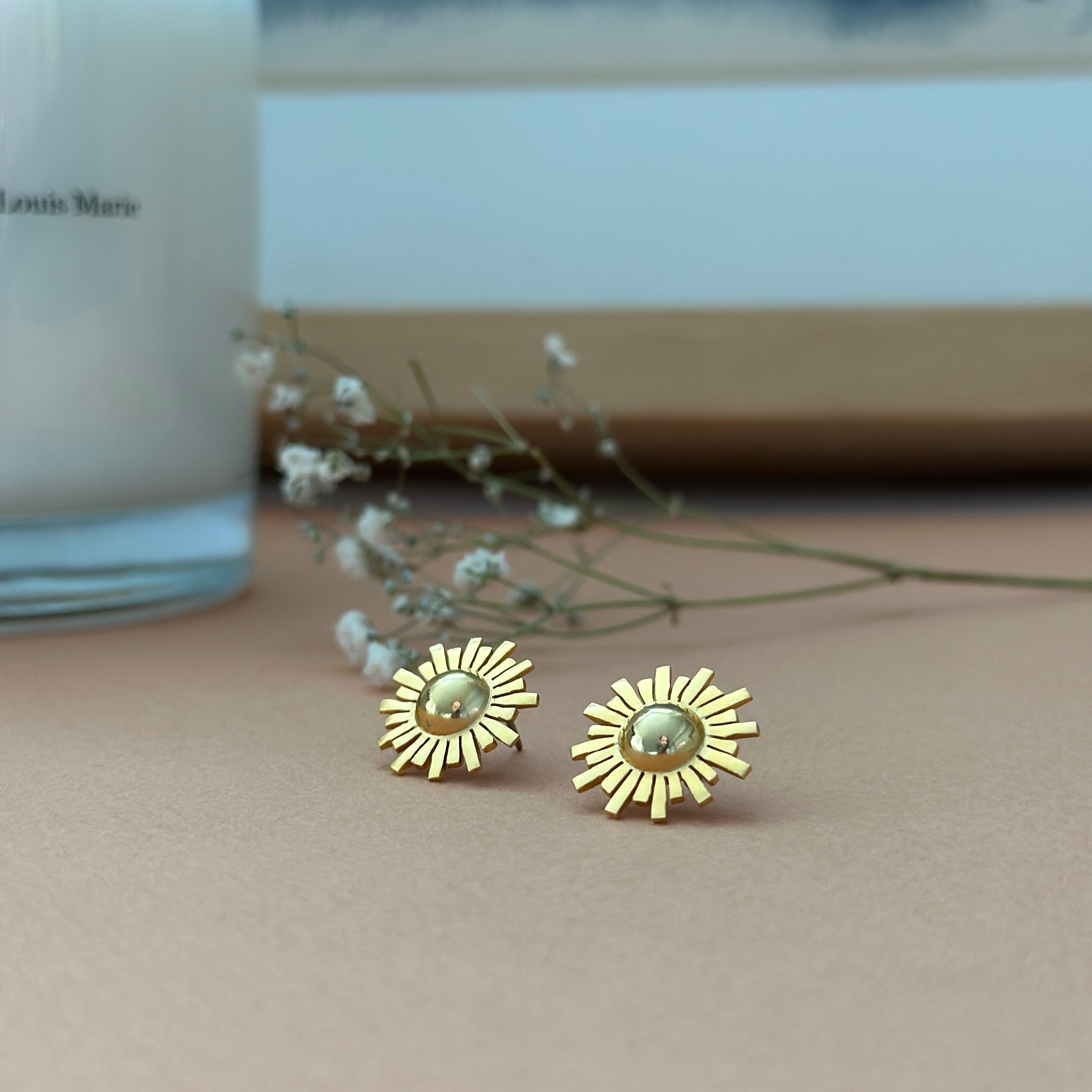 Luciana's Starburst Mini Stud Earrings