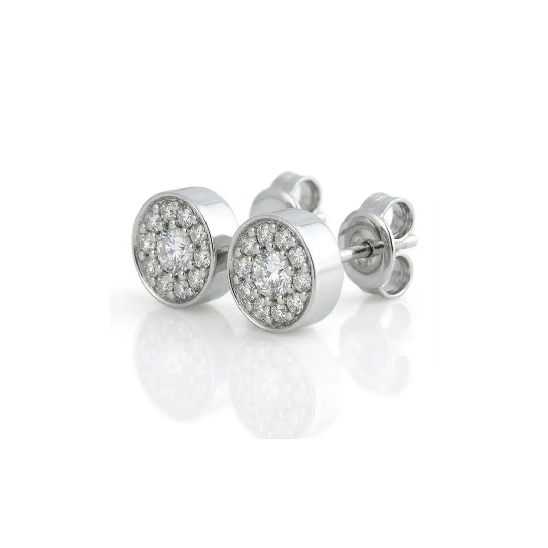 Chili 18k Gold Diamond Studs