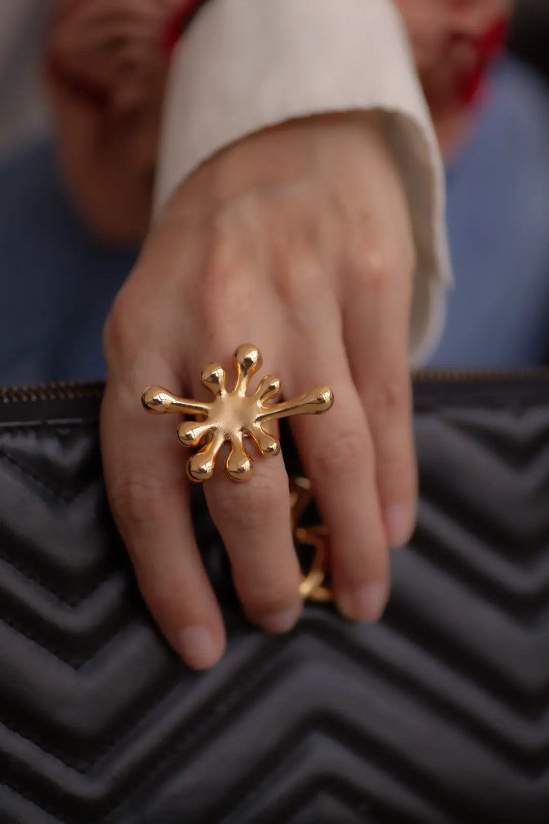 Aureliana Gold Sculptural Ring