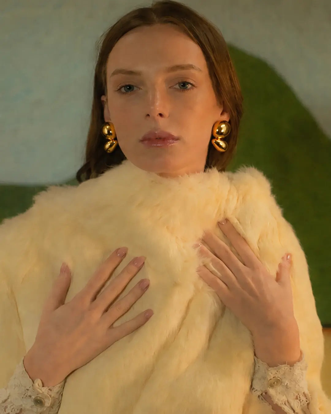 Arcadio Sculptural Chunky Earrings
