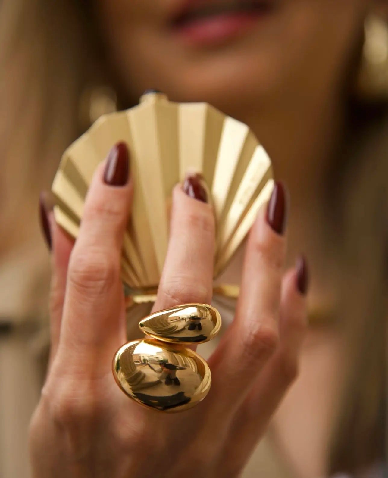 Arcadio Sculptural Chunky Ring