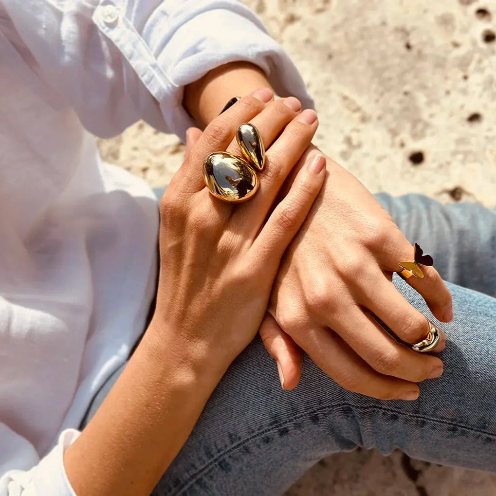 Arcadio Sculptural Chunky Ring