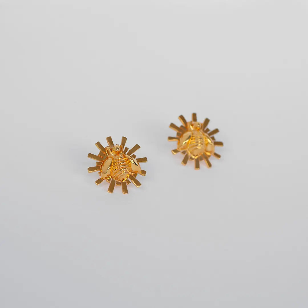 Starburst Bee Studs