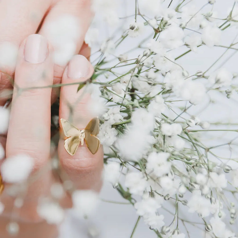 Butterfly Midi Ring