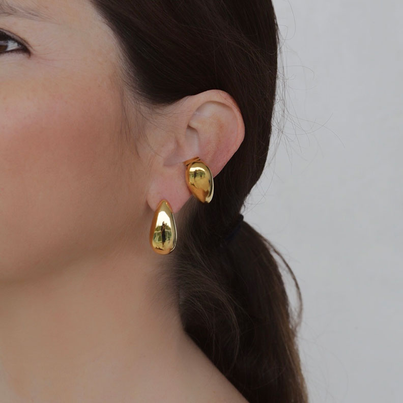 Drop Stud Earrings