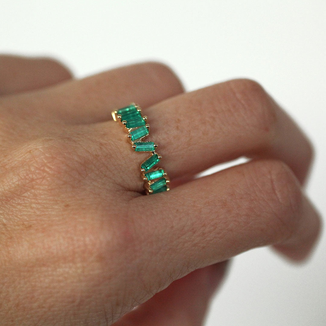 Maria Emerald Ring