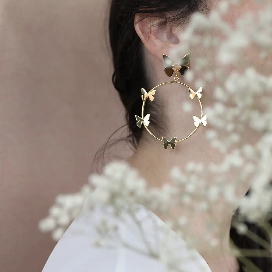 Lorenza Butterfly Earrings