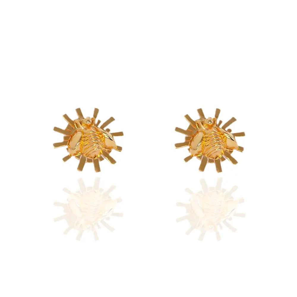 Starburst Bee Studs