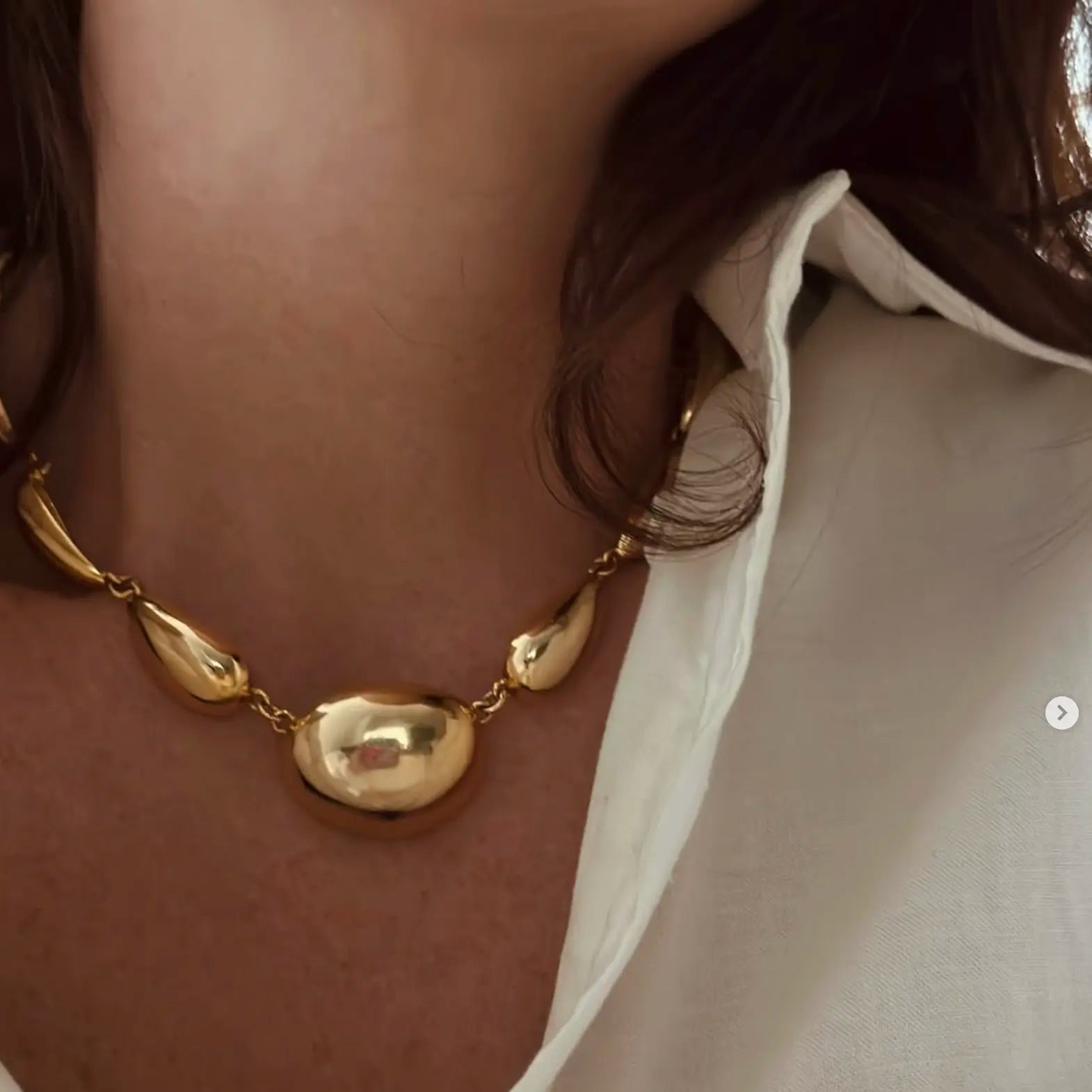 Maxi Ursula Chunky Sculptural Necklace