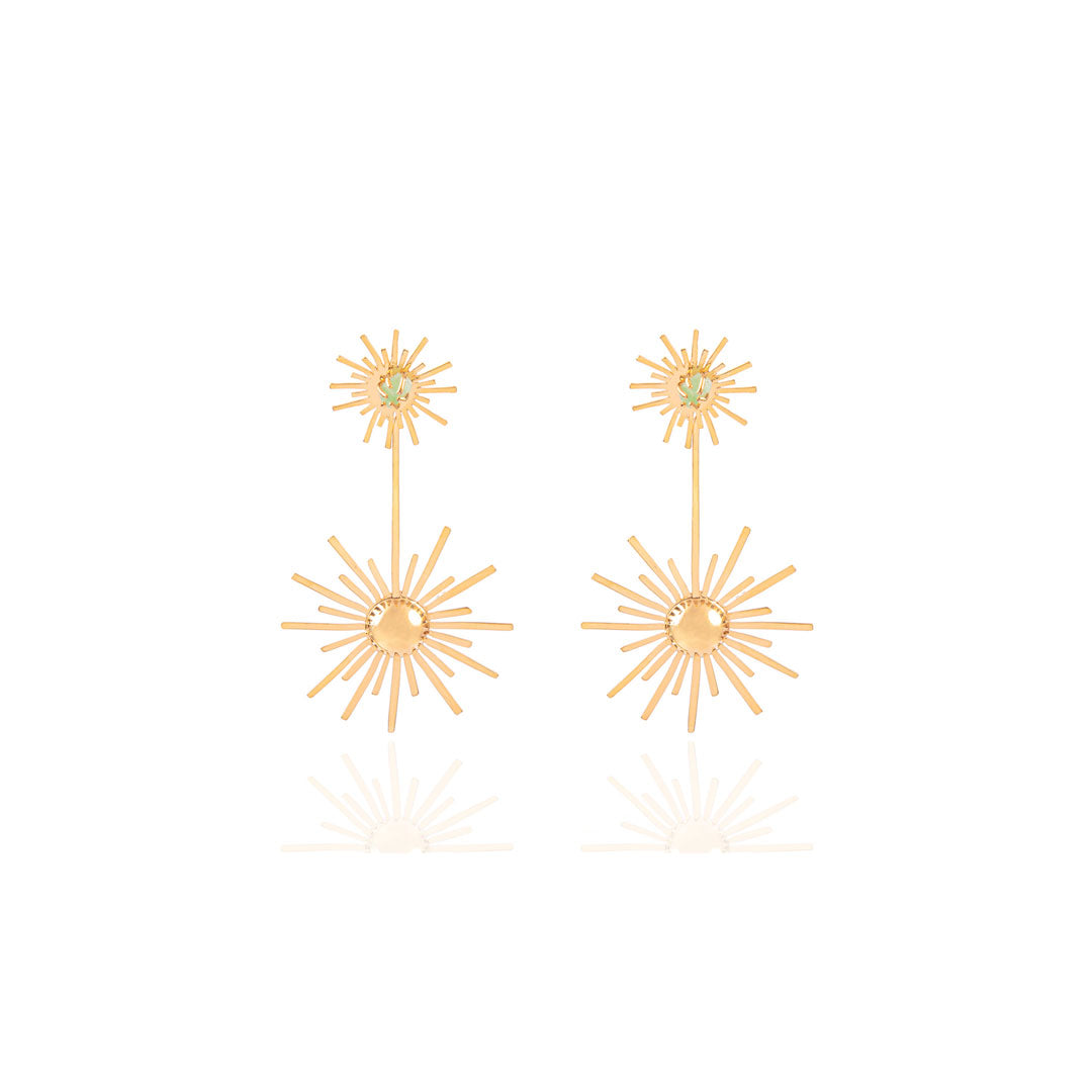 Luciana's Starburst Earrings- Small