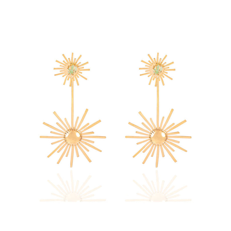 Luciana's Starburst Earrings- Small