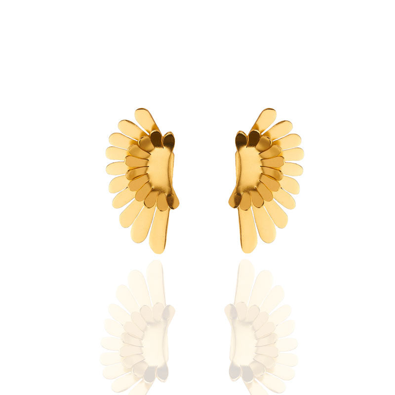 Wings of Happiness Stud Earrings