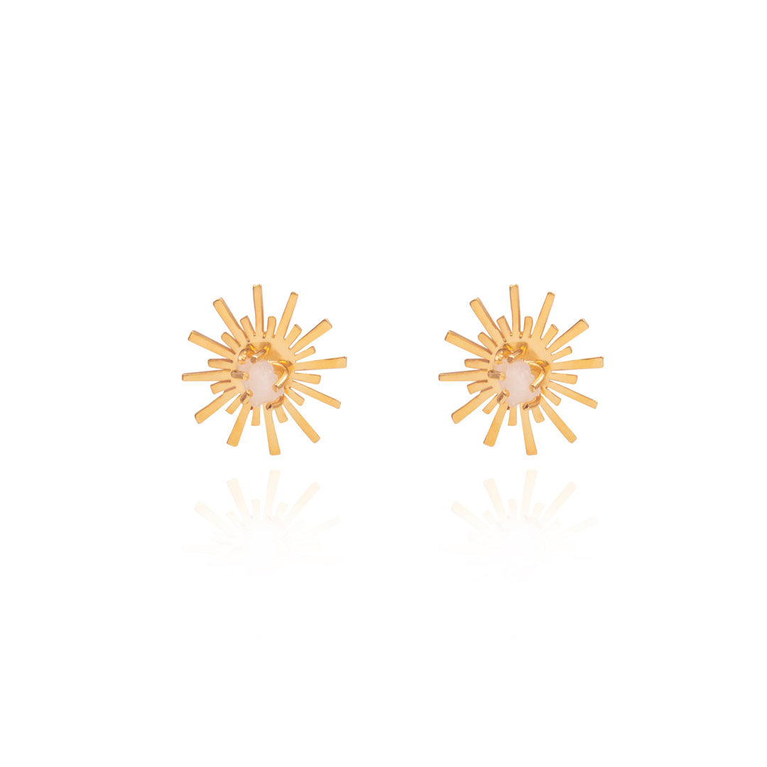 Pendientes Starburst de Luciana, tamaño pequeño